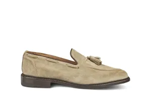 Elton Tassel Loafer - Sand Suede