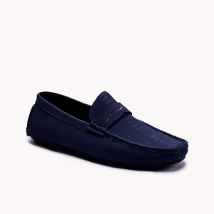 Eric Blue Penny Loafers 0130781