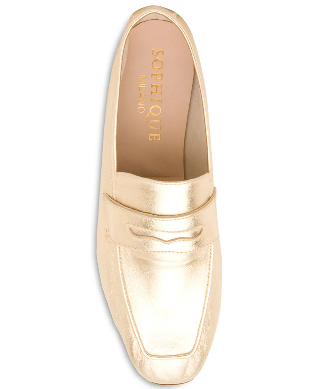 Essenziale Loafer in Gold