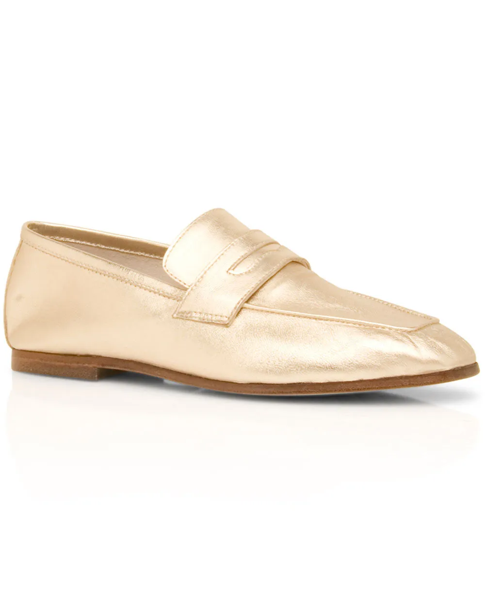 Essenziale Loafer in Gold