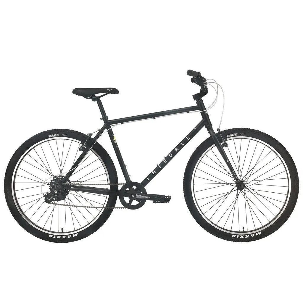 Fairdale Ridgemont 27.5″ Complete Cruiser Bike - Matte Black