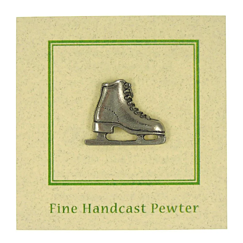 Figure Skate Lapel Pin