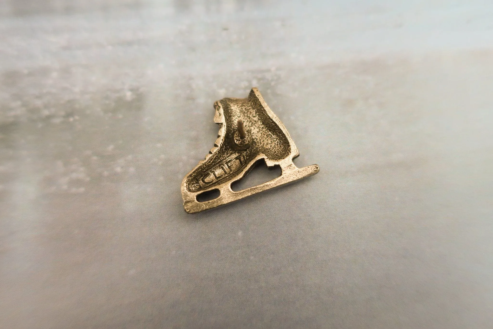 Figure Skate Lapel Pin