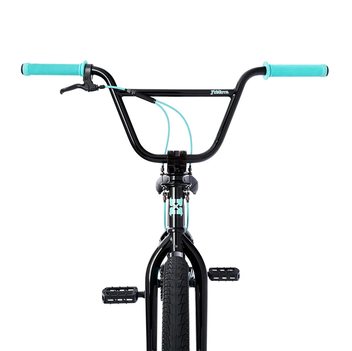 Fit 2021 PRK MD 20.5" Complete BMX Bike - Black Teal Flake