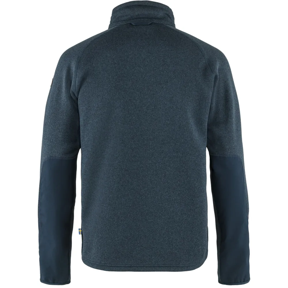 Fjällräven Men&#x27;s Övik Fleece Zip Sweater Navy | Buy Fjällräven Men&#x27;s Övik Fleece Zip Sweater Navy here | Outnorth