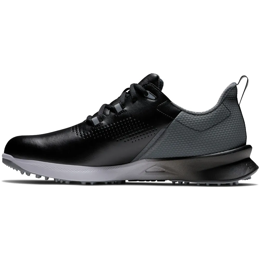 FootJoy Fuel Spikeless Waterproof Shoes - Black/Charcoal/Silver