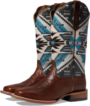 Frontier Chimayo Western Boot Ariat Cowboy Boot, Dark Chocolate