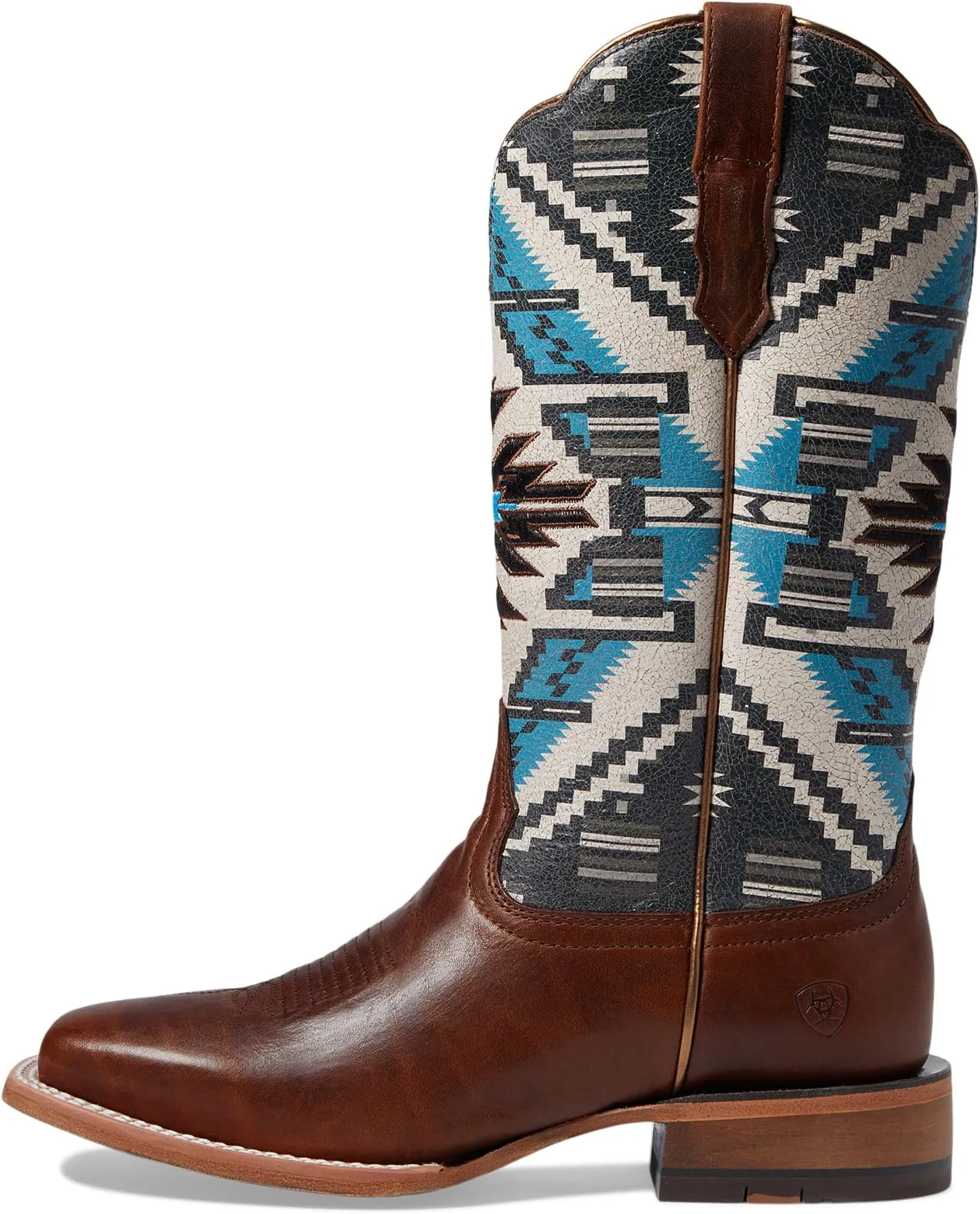 Frontier Chimayo Western Boot Ariat Cowboy Boot, Dark Chocolate