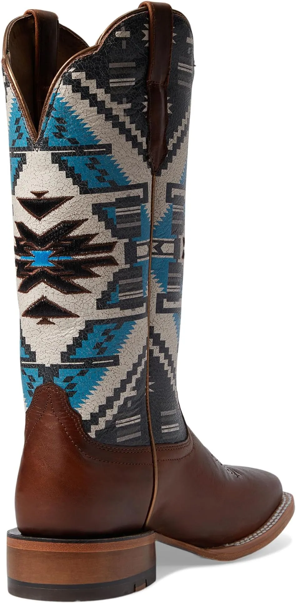 Frontier Chimayo Western Boot Ariat Cowboy Boot, Dark Chocolate