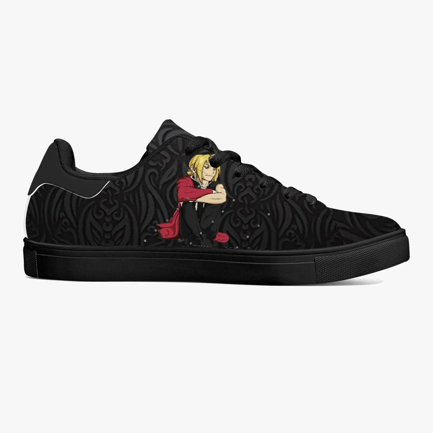 Fullmetal Alchemist Edward Elric Skate Anime Shoes