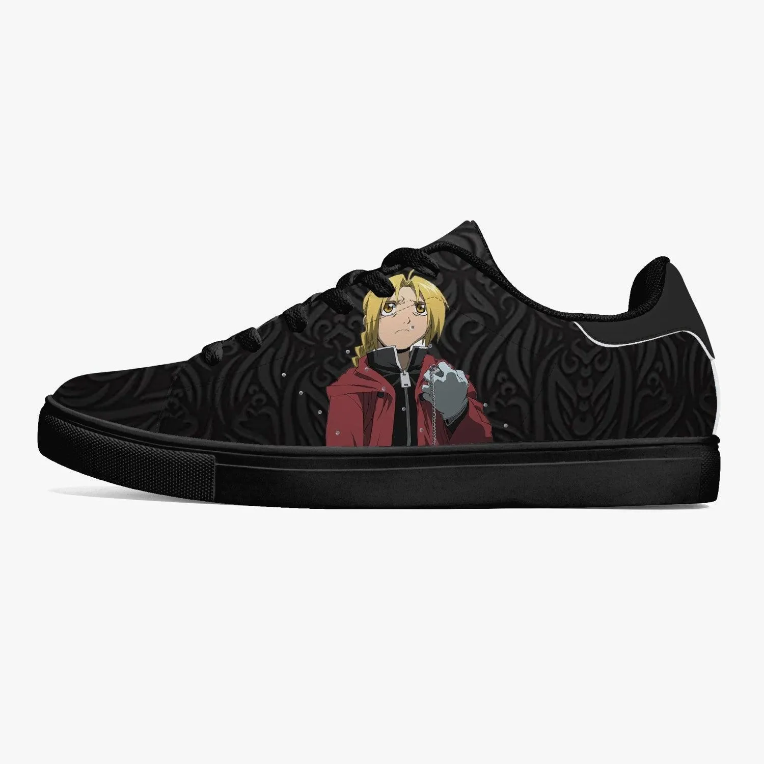 Fullmetal Alchemist Edward Elric Skate Anime Shoes