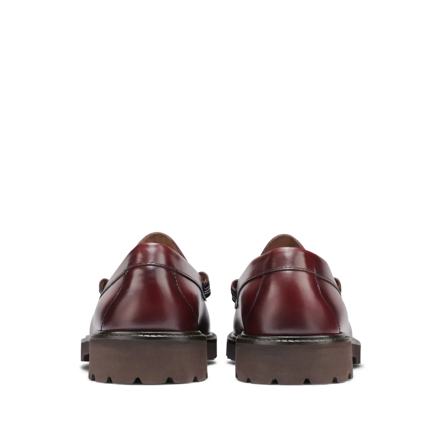 G.H. Bass Men's Larson Lug Weejun in Wine