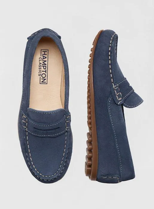 Hampton Classics Monaco Loafers in Blue