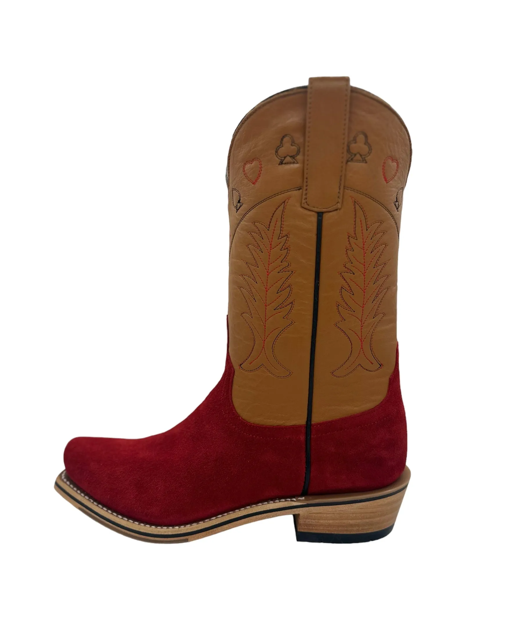 Horsepower Men's High Noon Red Sueded Boot