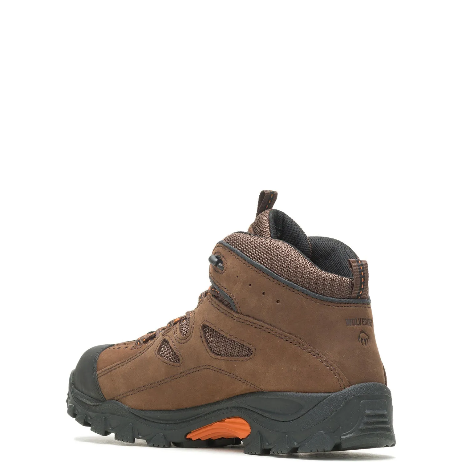 Hudson EH Steel-Toe Work Boot Dark Brown