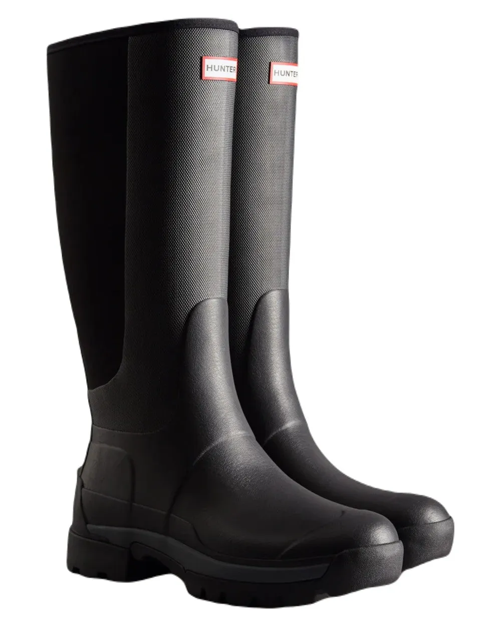 Hunter Mens Balmoral Hybrid Tall Wellington Boots