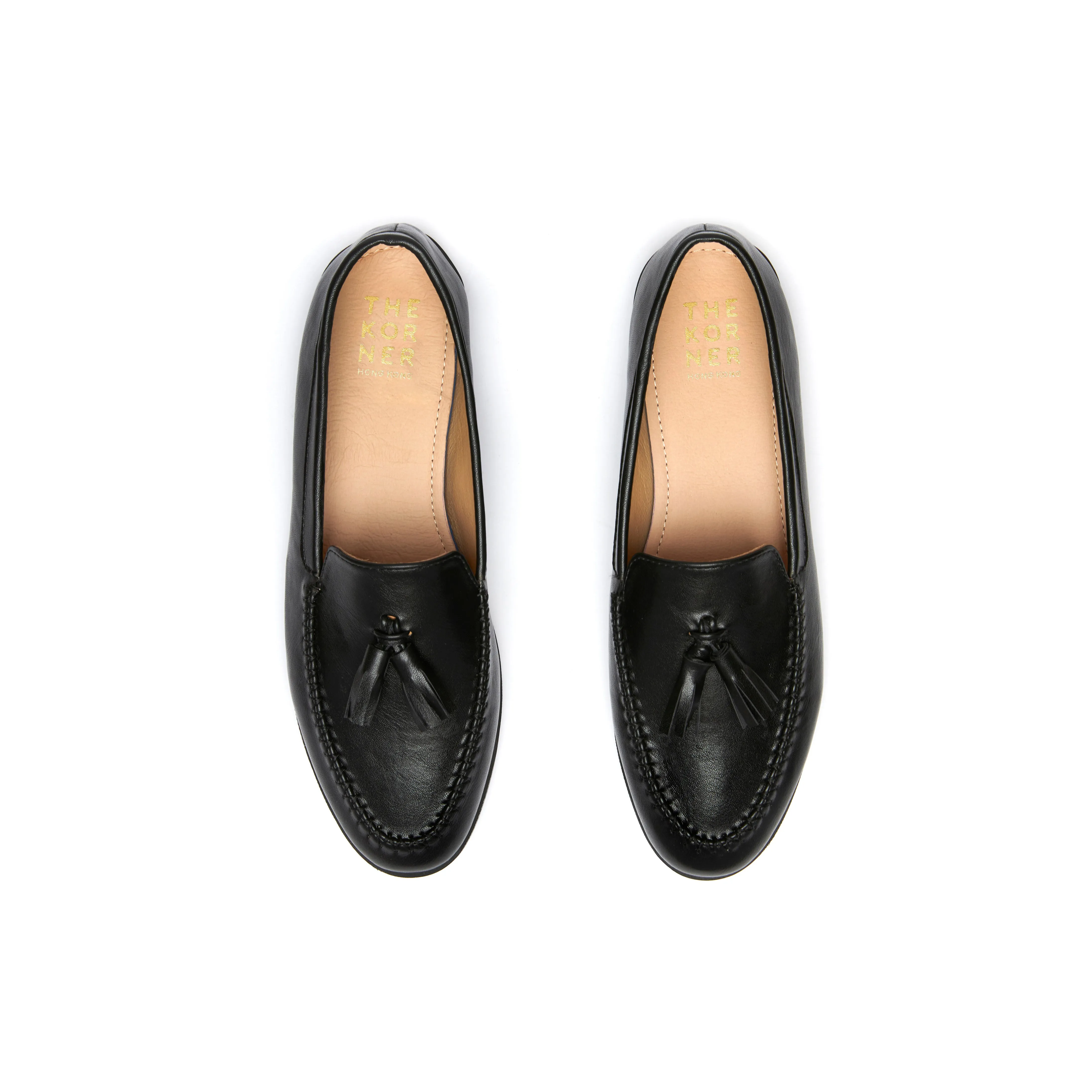 Kath Tassel Loafers - Black ( BLK )