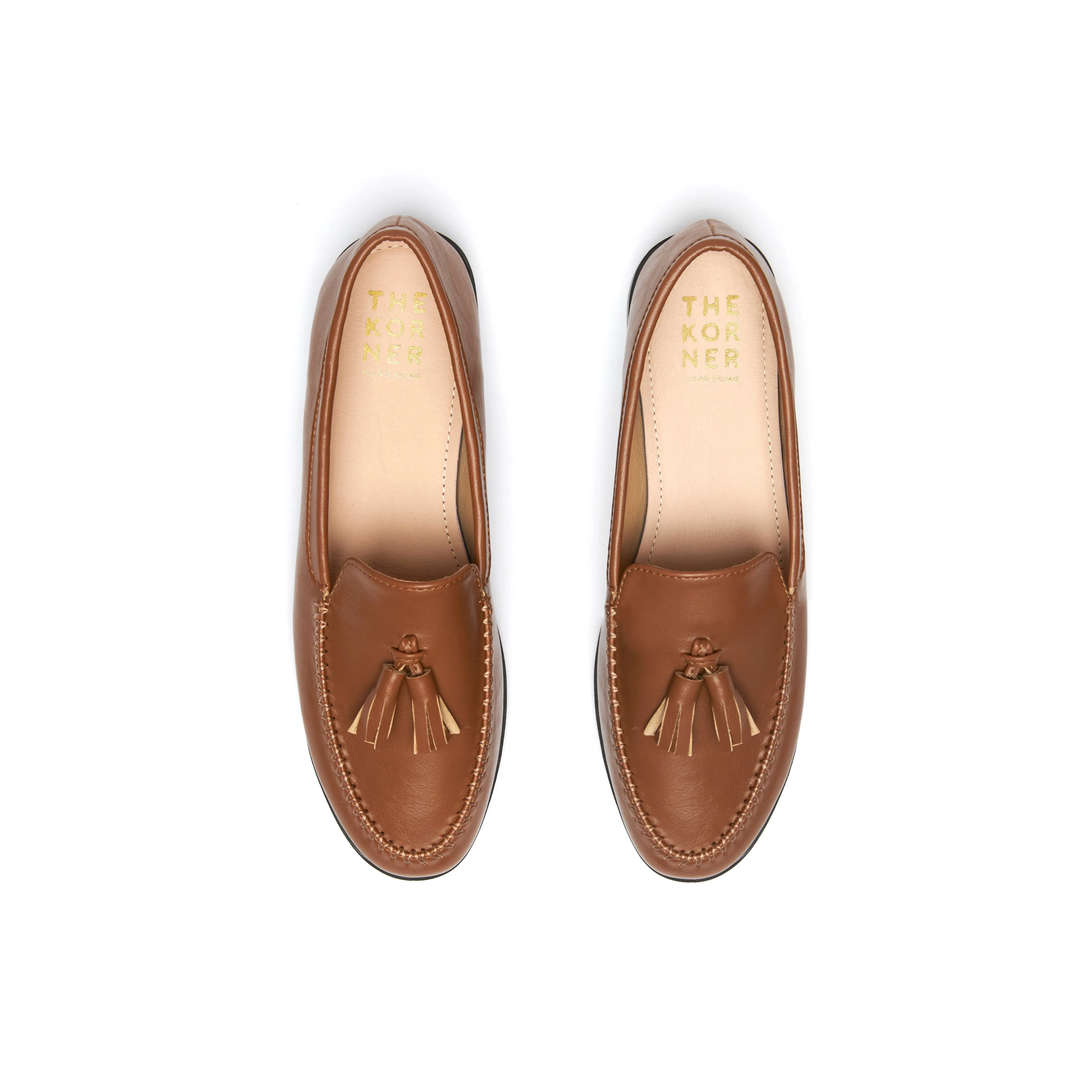 Kath Tassel Loafers - Khaki ( KHK )