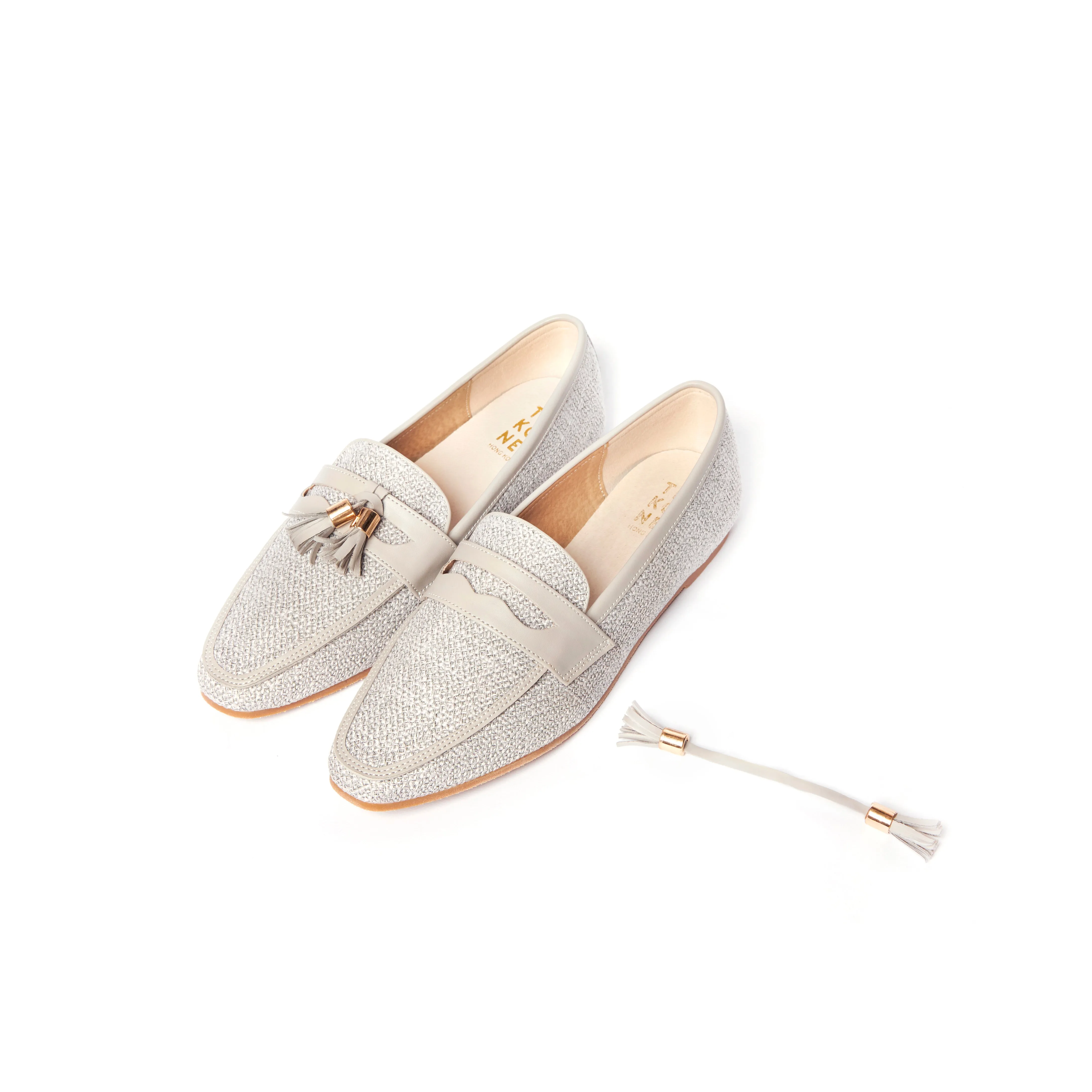 Kenni Tassel Loafers - Mid Grey ( MGY )