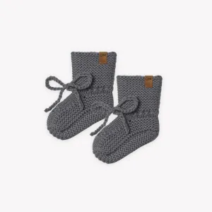 Knit Bootie | Dark Sea