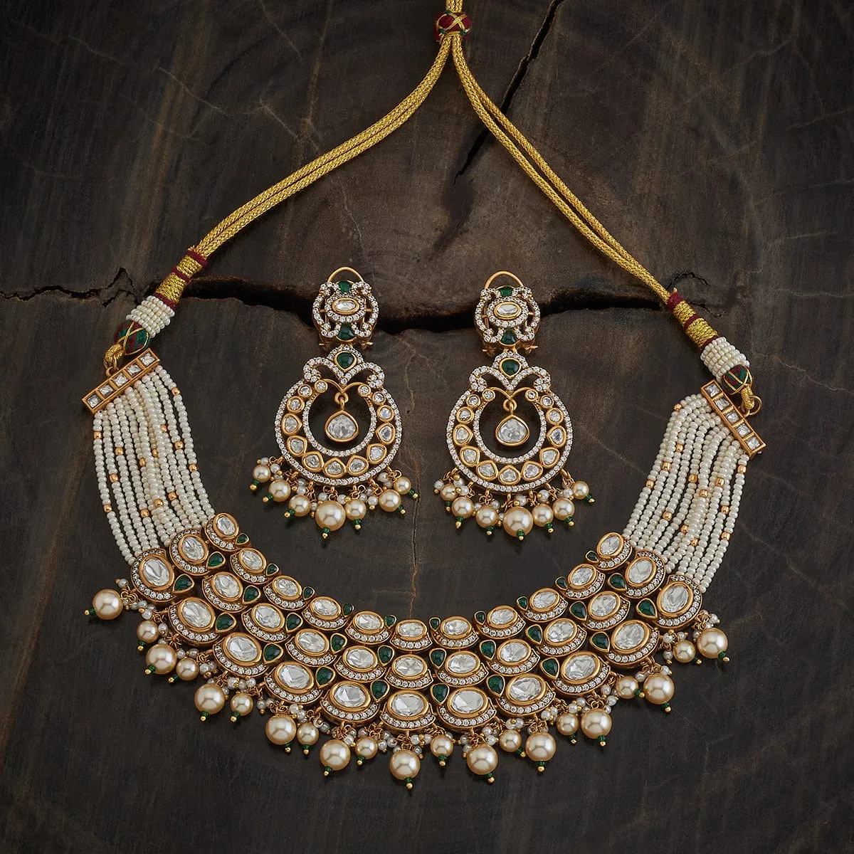 Kundan Necklace 176789