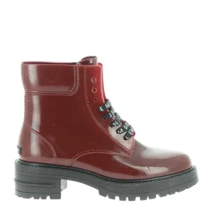 Lemon Jelly Cailyn Burgundy Combat Boot