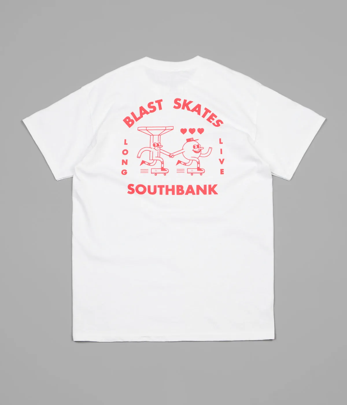 Long Live Southbank x Blast Skates T-Shirt - White