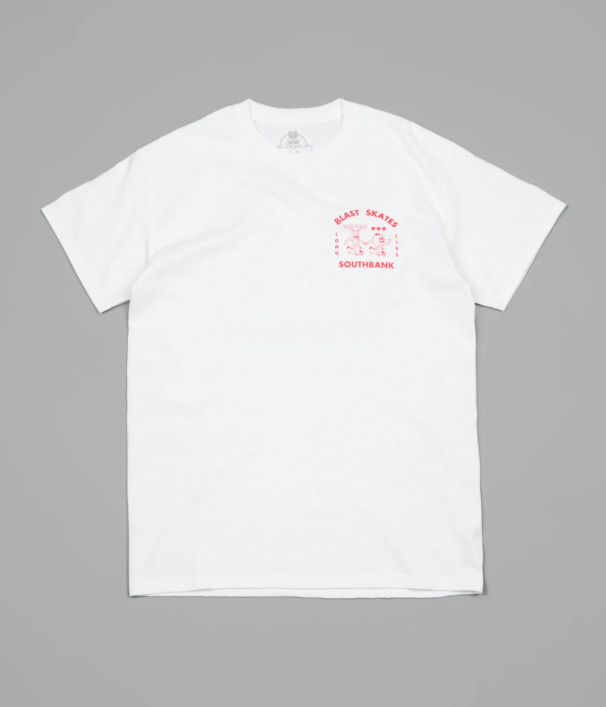 Long Live Southbank x Blast Skates T-Shirt - White