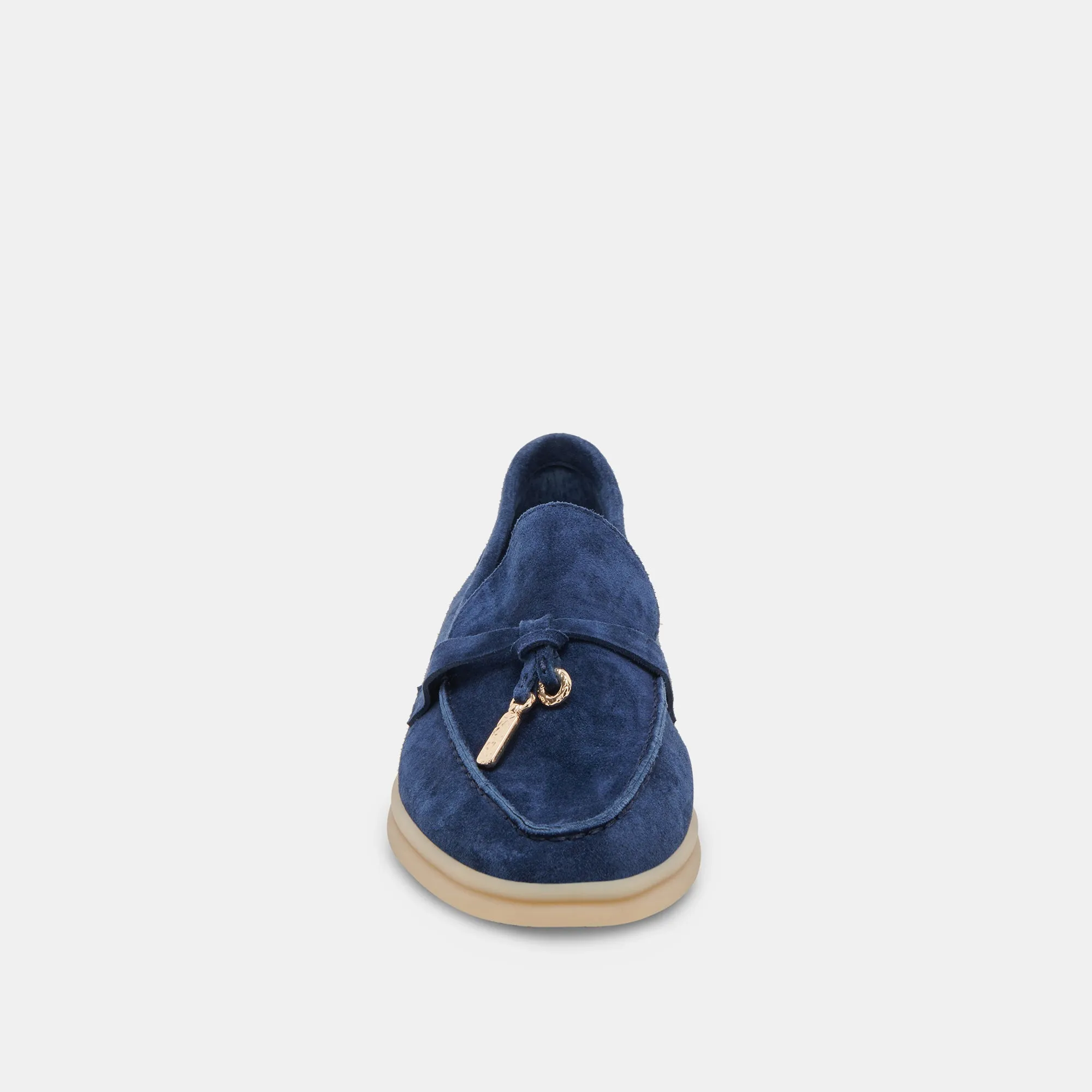 LONZO FLATS NAVY SUEDE