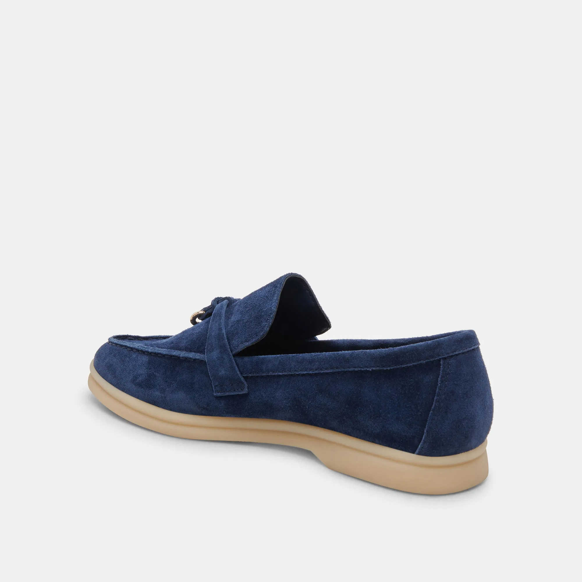 LONZO FLATS NAVY SUEDE