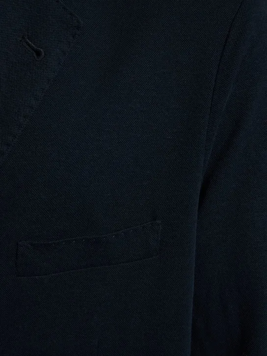 Loro Piana   Light piqué sweater jacket 