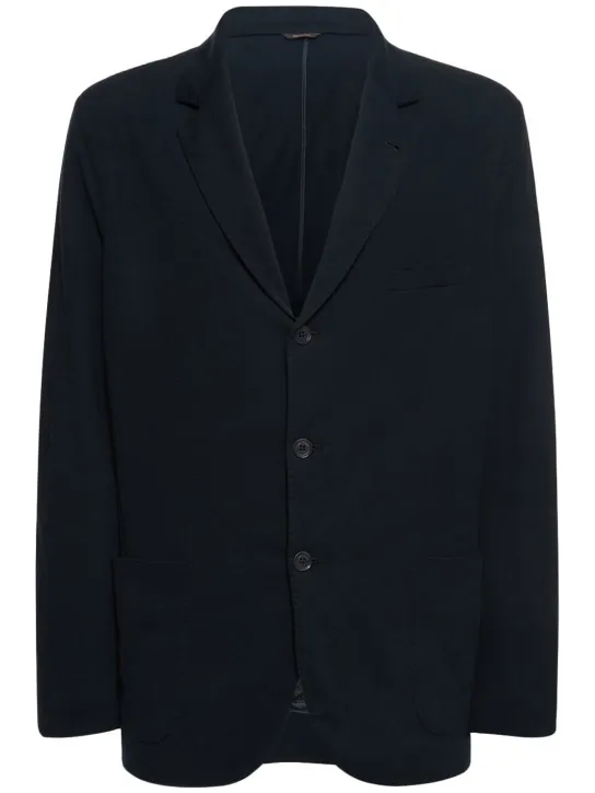 Loro Piana   Light piqué sweater jacket 