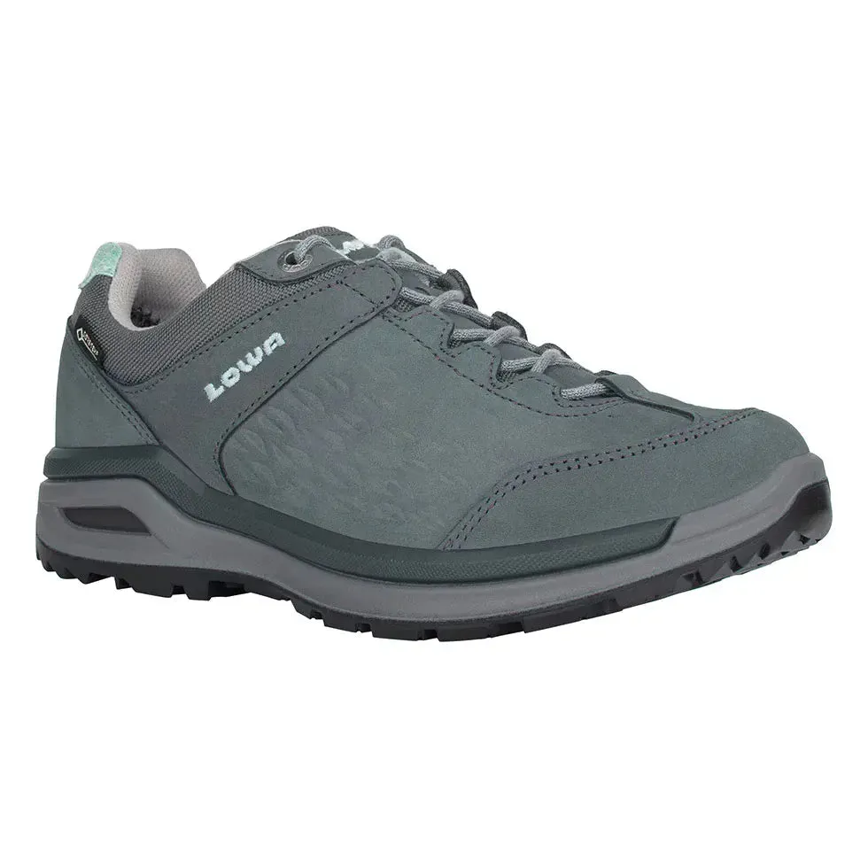 Lowa Locarno GTX Lo Womens Hiking Shoe - Graphite/Jade