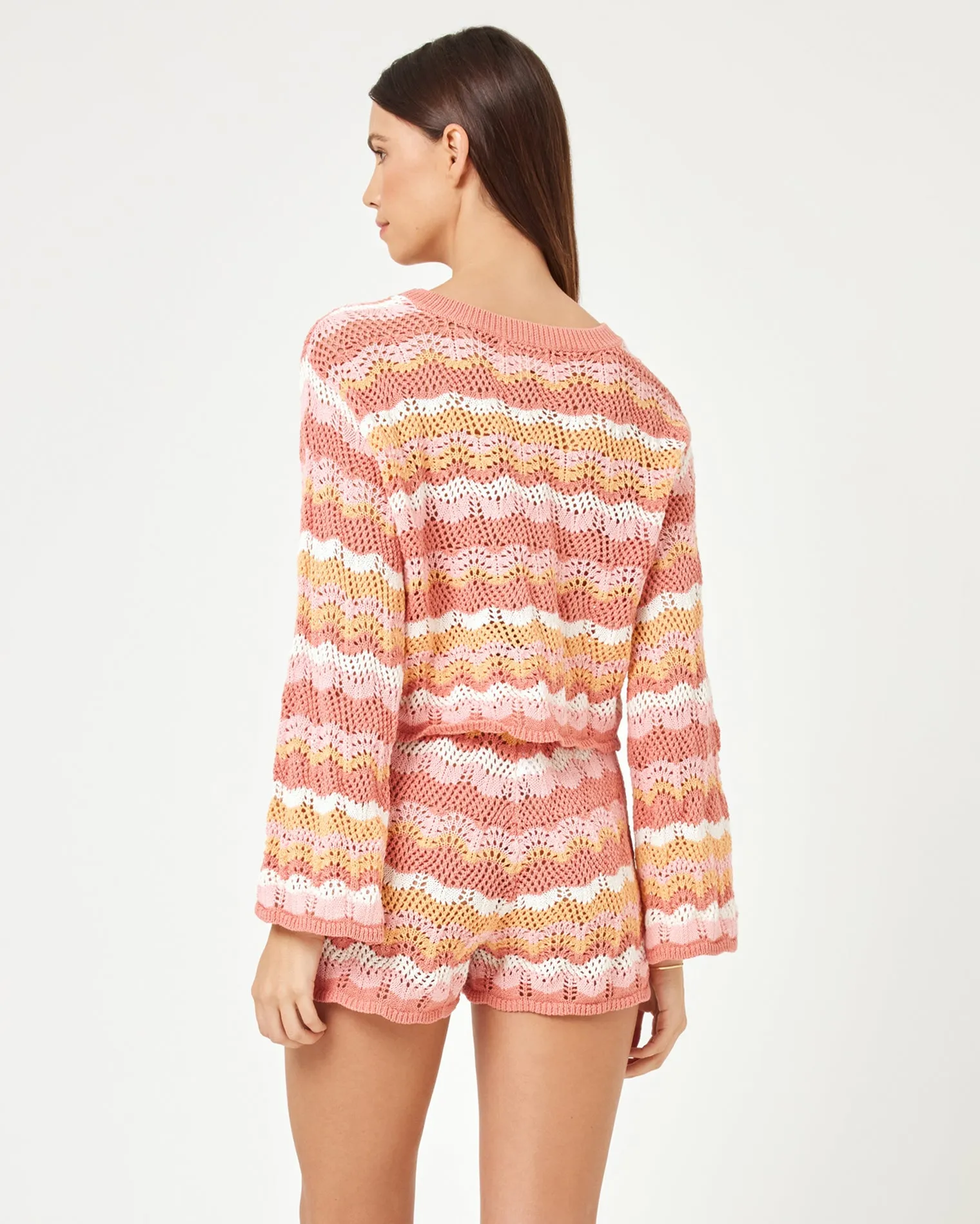 LSPACE - SUN RAY SWEATER BAHAMA BOUND STRIPE