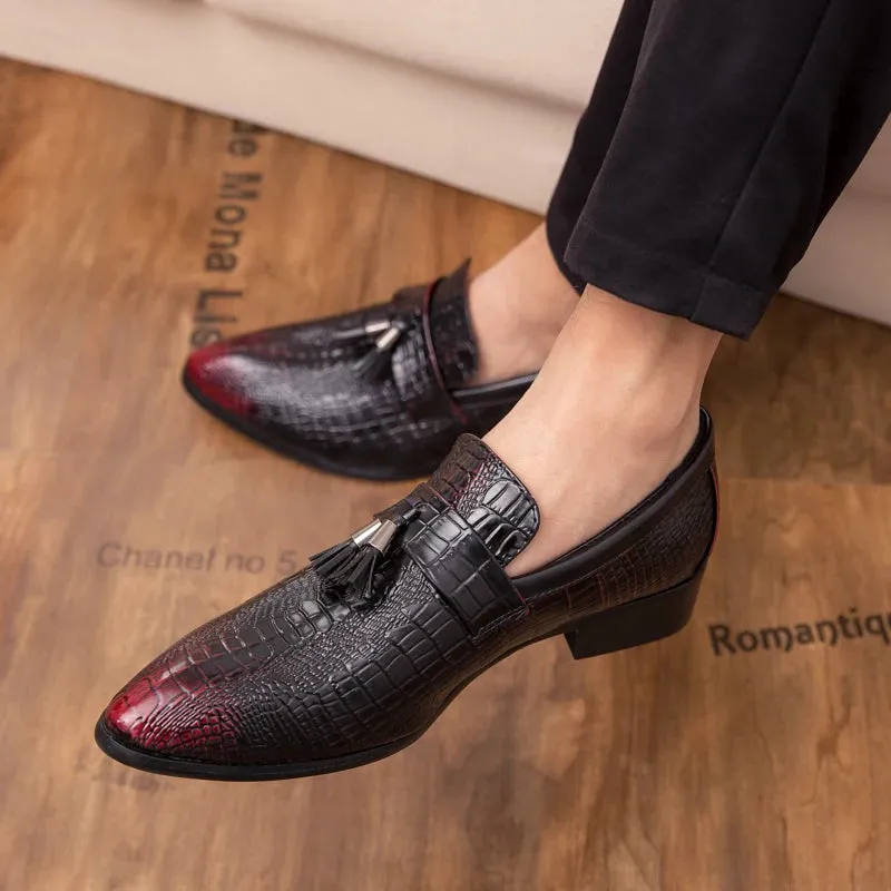 Men's Formal Shoes - Soft Leather Loafers - TSS345