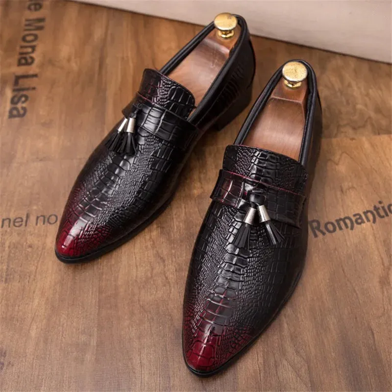 Men's Formal Shoes - Soft Leather Loafers - TSS345