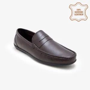 Men's Leather Penny Loafers