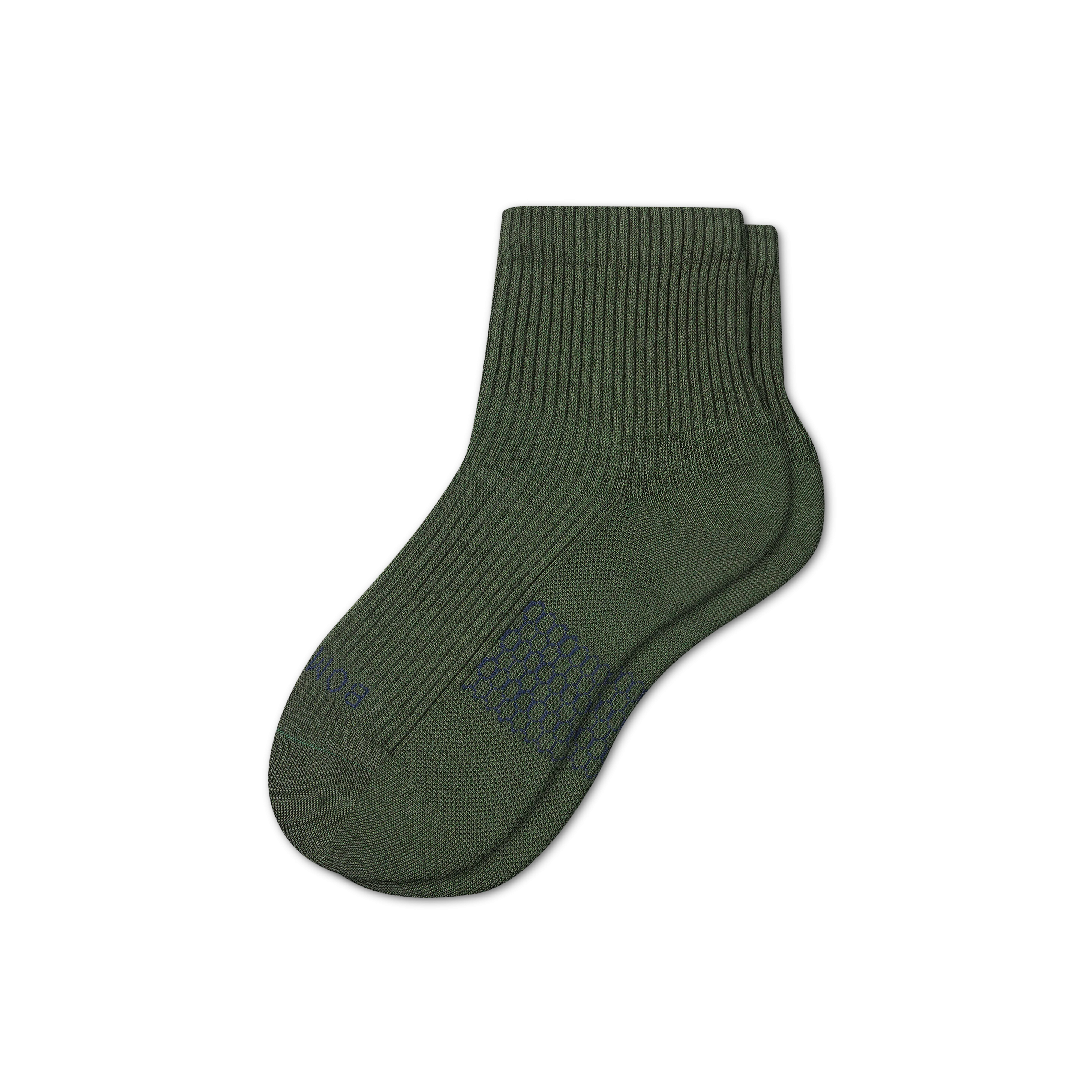 Men's Modern Rib Quarter Socks