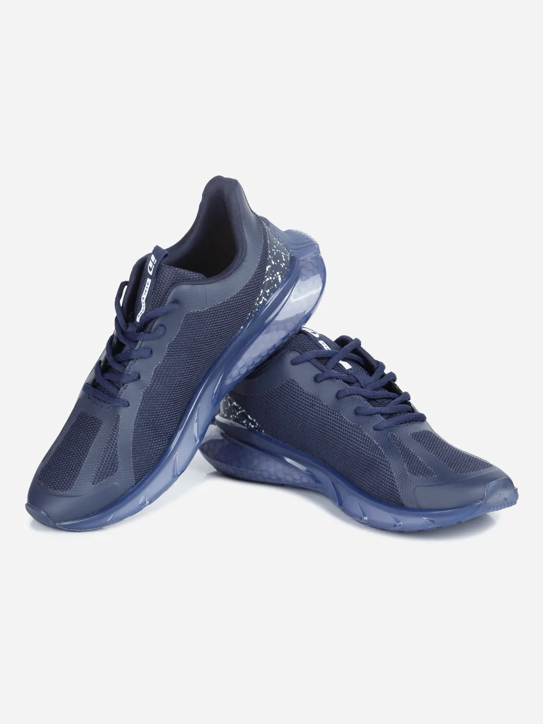 Men's Navy Lace Up Sneaker (ID7514)