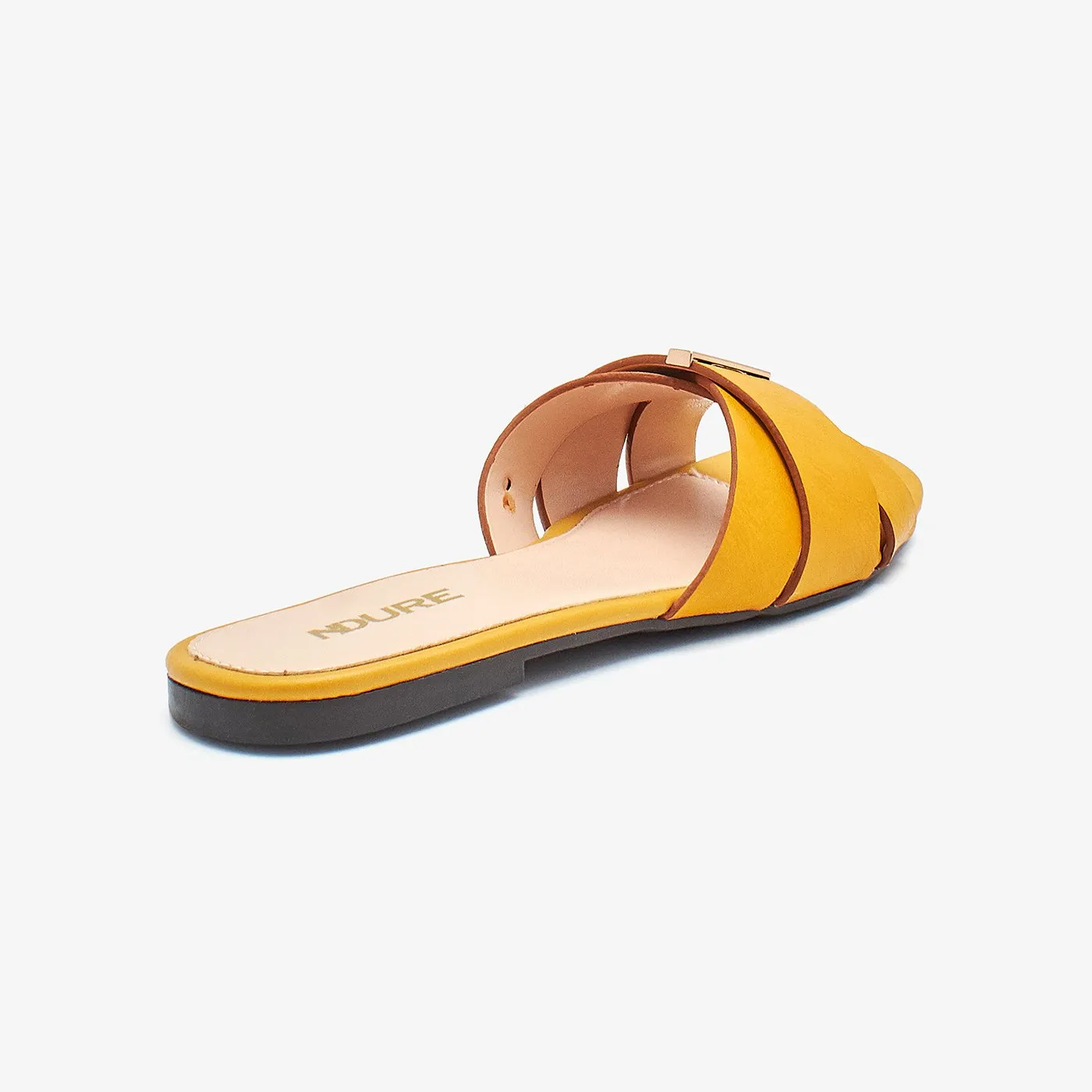 Metallic Trim Ladies Chappals