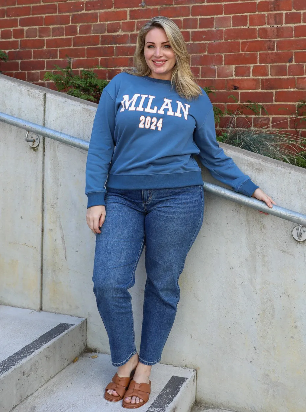 Milan Sweat - Blue