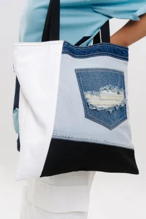 Mix Media Tote Bag