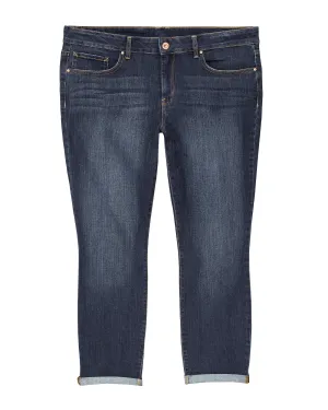 Naomi Rolled Skinny Jean | Dark Wash