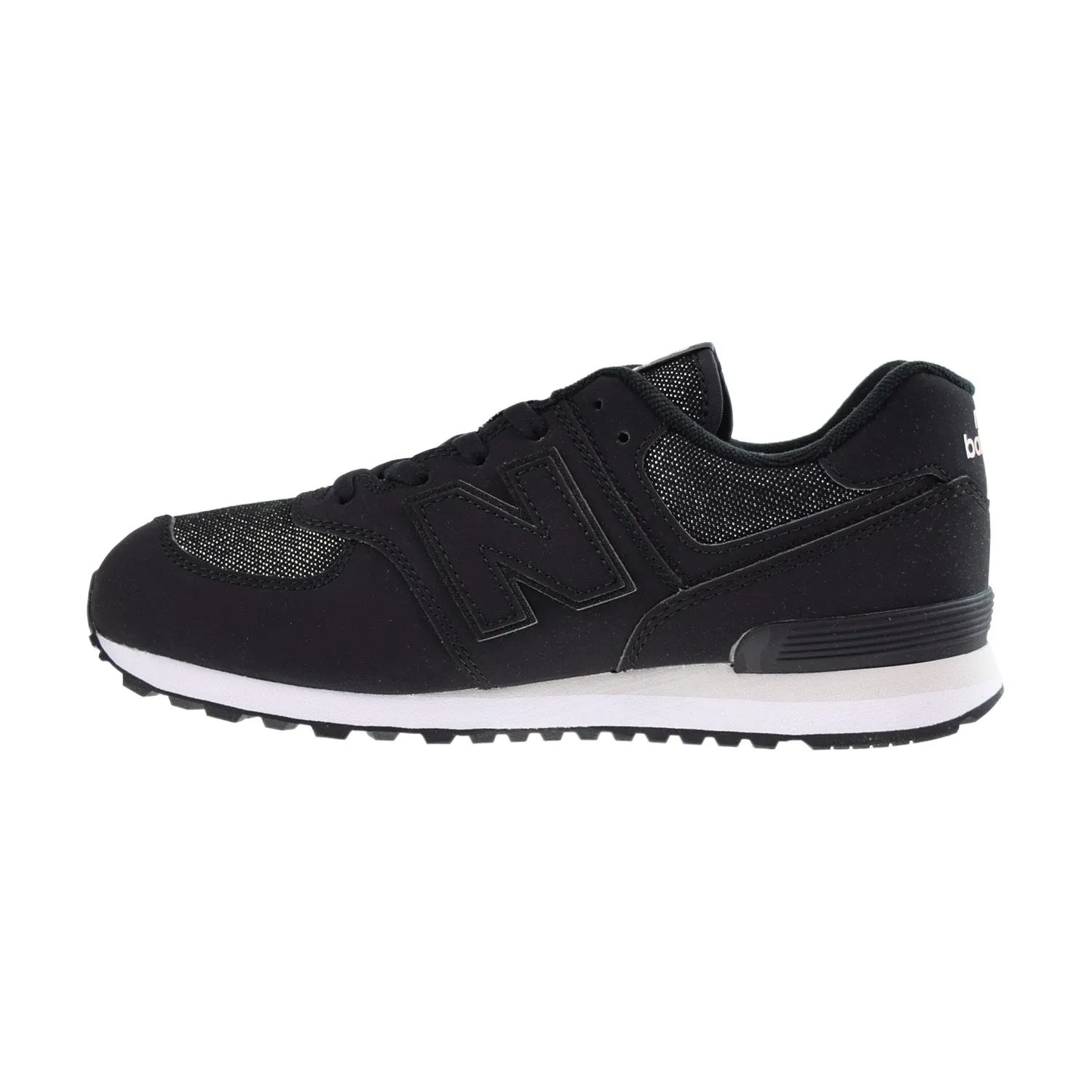 New Balance 574 Big Kids' Shoes Metallic Black