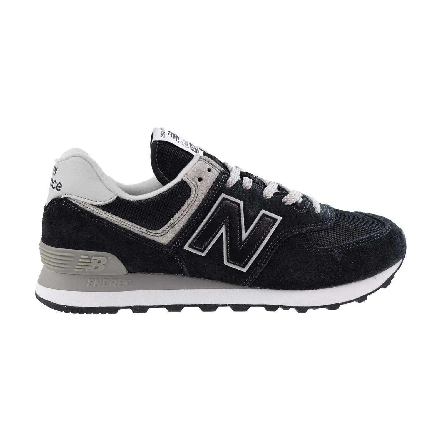 New Balance 574 Men's Shoes Black-White