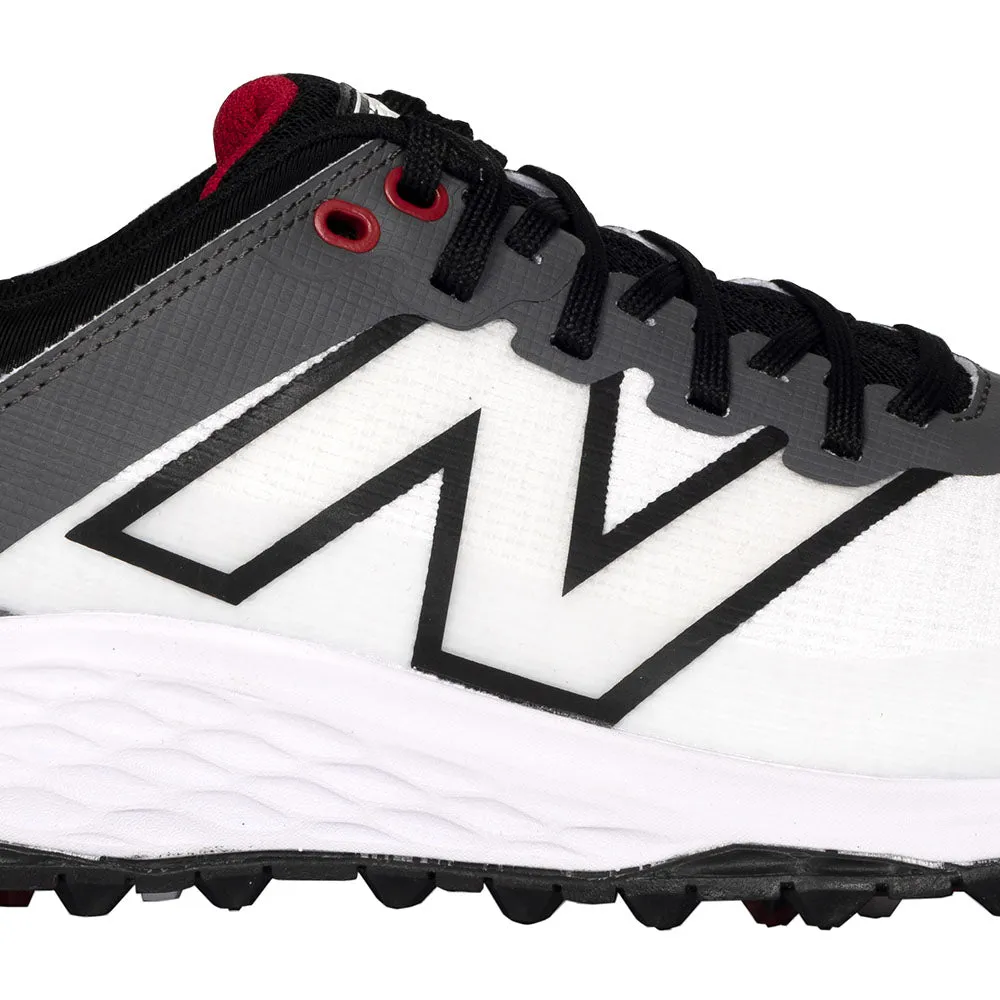 New Balance Fresh Foam Contend V2 Spikeless Waterproof Shoes - White/Black