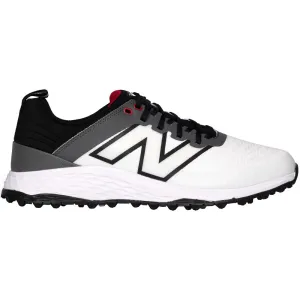 New Balance Fresh Foam Contend V2 Spikeless Waterproof Shoes - White/Black