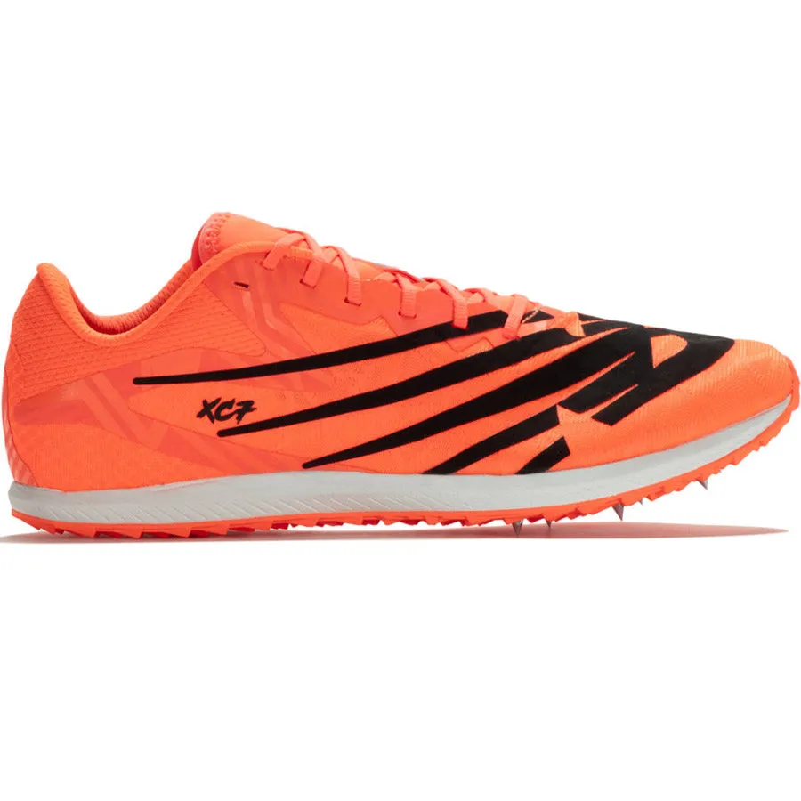 New Balance XC Seven v4 Running Spikes Neon Dragonfly / Poppy