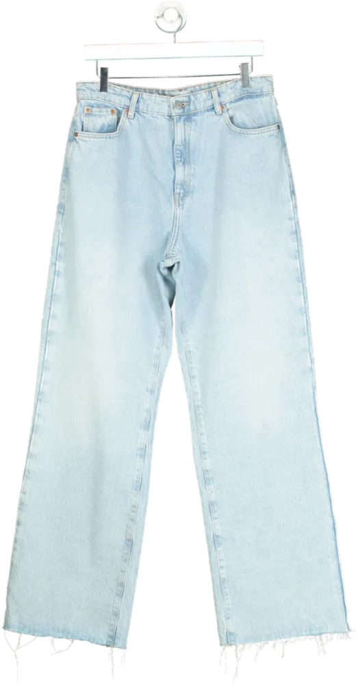 Next Light Blue Straight Leg Jeans W30 L30