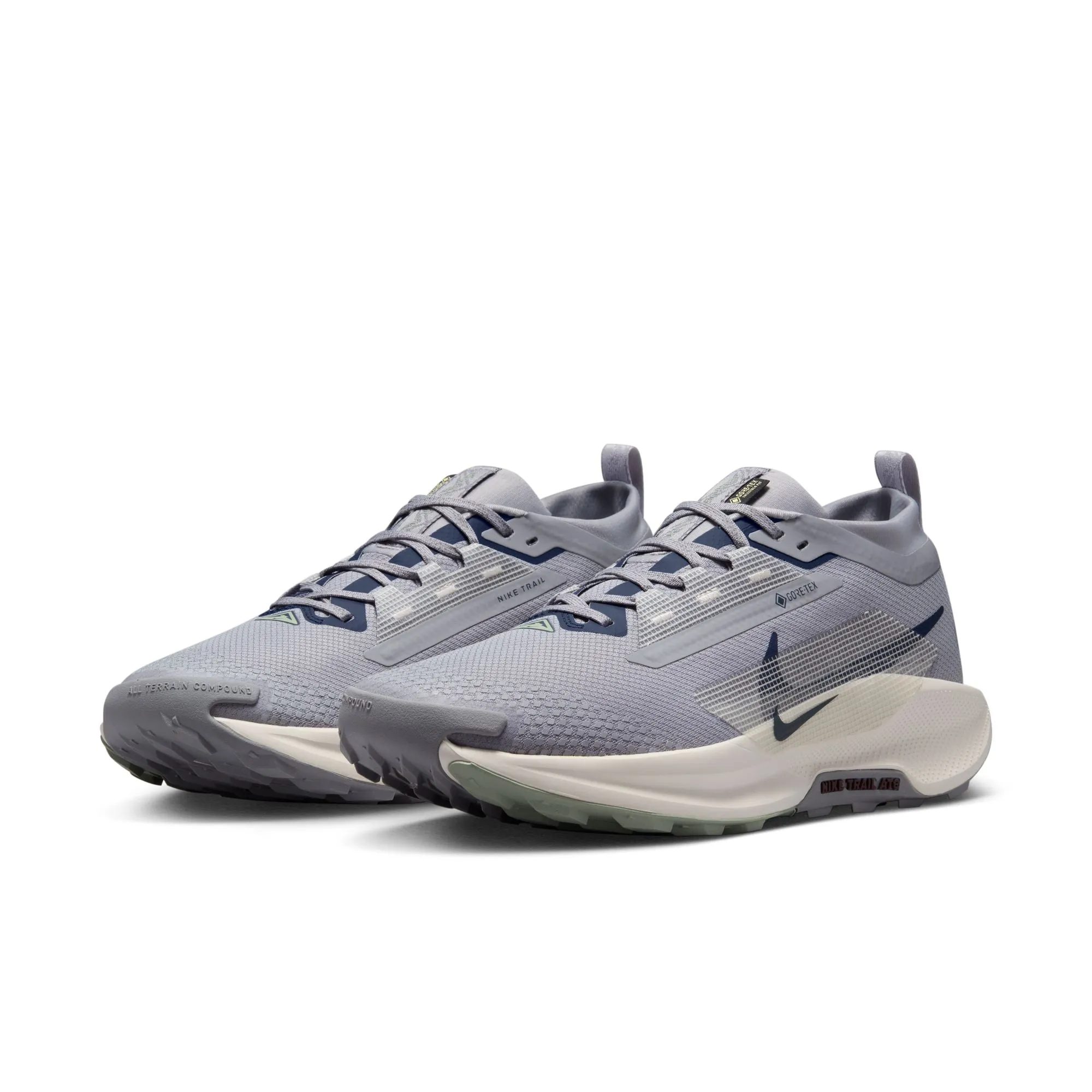 Nike Men's Pegasus Trail 5 GORE-TEX Trail Running Shoes Cement Grey / Midnight Navy